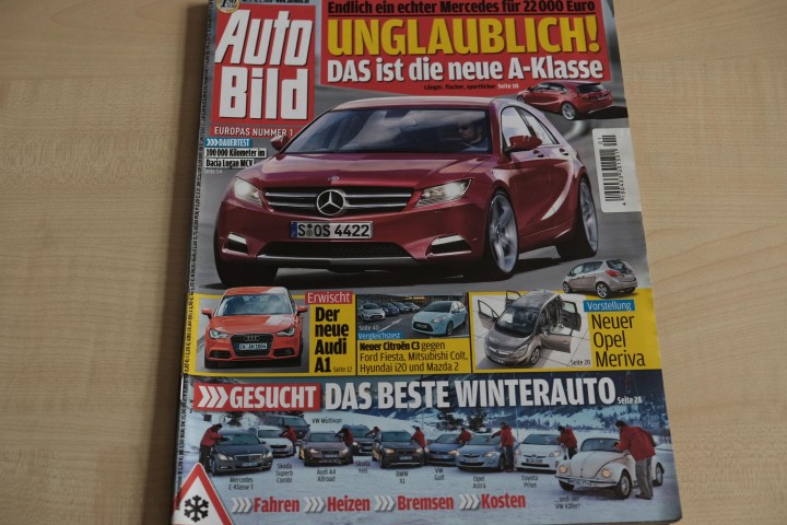 Deckblatt Auto Bild (01/2010)